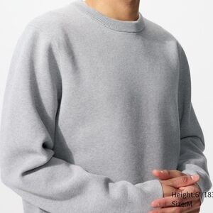Uniqlo Gray Crewneck Sweater